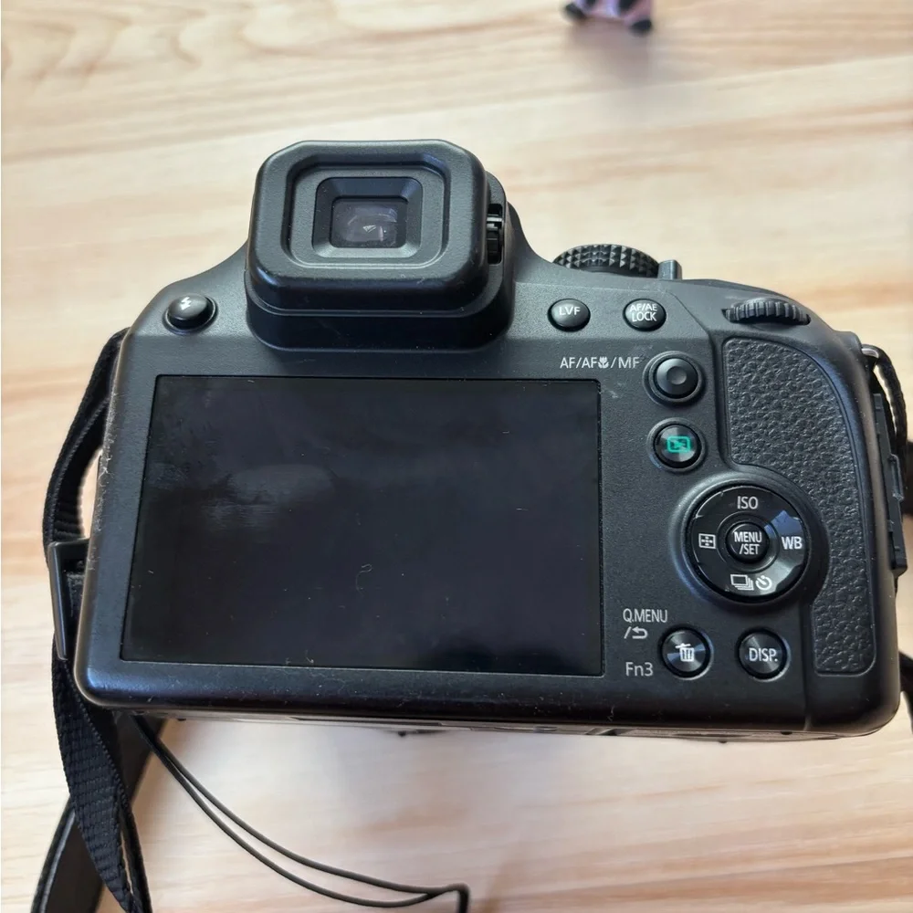 Digital Camera with Black Finish